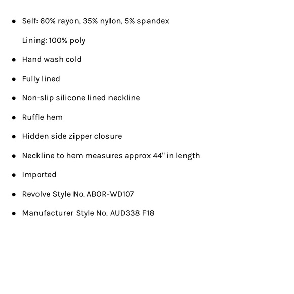 COPY - Strapless ruffle dress NWT - Picture 5 of 6